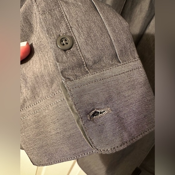 BONTRAGER ADVENTURE COLLECTION Cycling Gray Chambray XL Contrast Cuffs Semi Fit - Picture 10 of 16